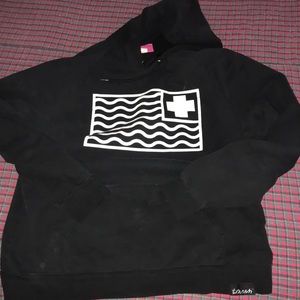 Pink Dolphin Black Premium Hoodie